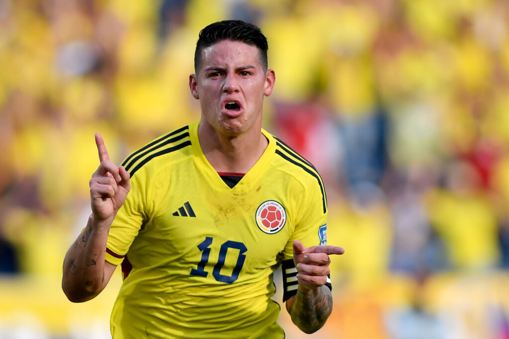 James Rodriguez, capitano della Colombia