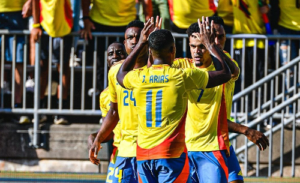 Esultanza Colombia - Foto tratta da Account Instagram Selección Colombia