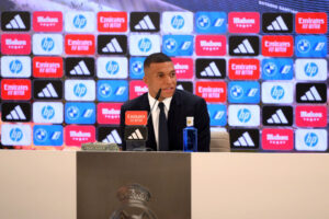 Real Madrid Unveils New Signing Kylian Mbappe