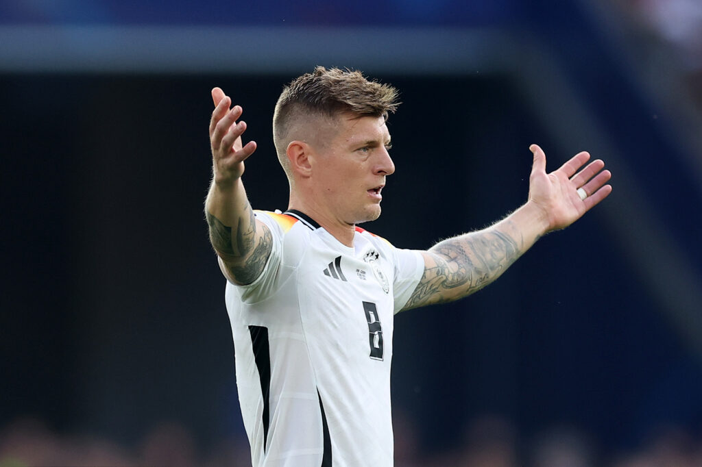 Spagna-Germania, quarti di finale di Euro 2024: Kroos in foto - (Photo by Carl Recine/Getty Images)