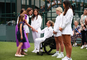 The Princess of Wales and Princess Charlotte Attend Wimbledon 2024 - Day 14