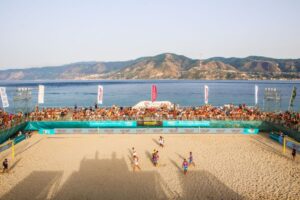 Catania FC e Domusbet.tv Catania si affrontano in finale di Coppa Italia di Beach Soccer - Foto tratta da sito ufficiale LND