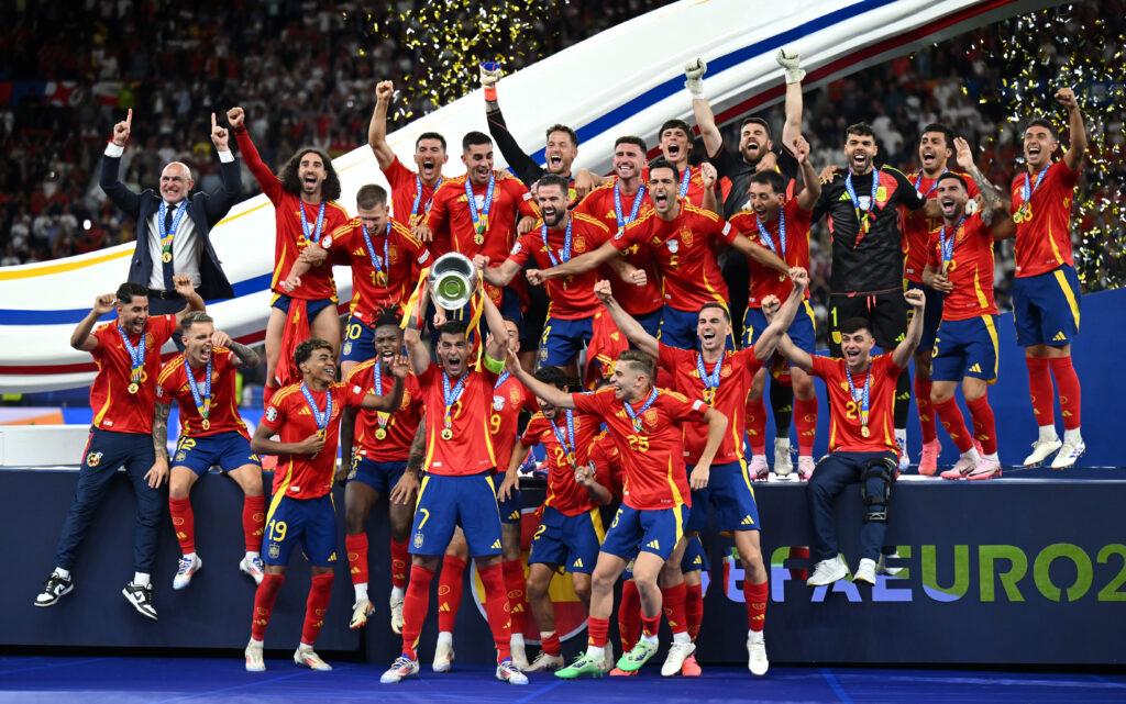 Spagna Campione d'Europa