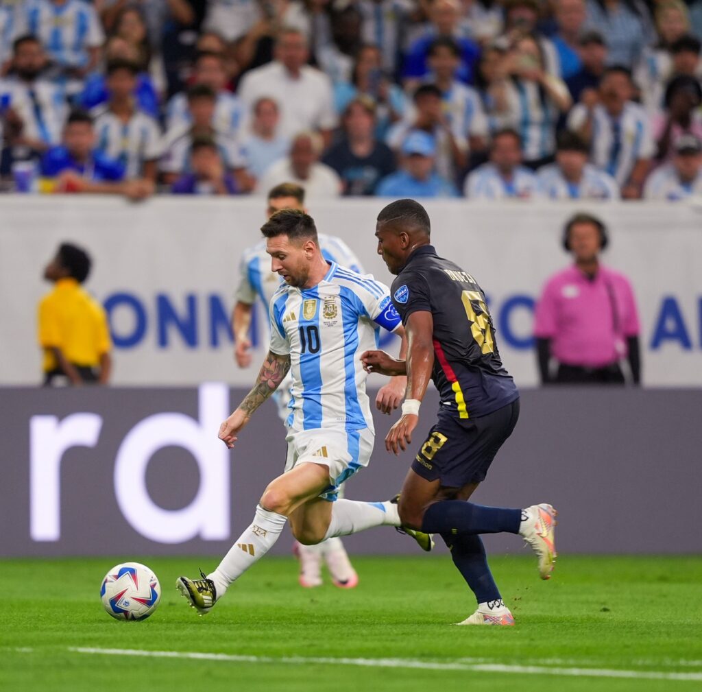Argentina, Messi in azione