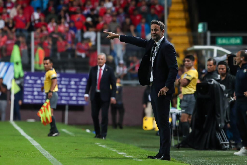 Il ct di Panama, il danese naturalizzato spagnolo Thomas Christiansen. (Foto di John Duran/Getty Images)