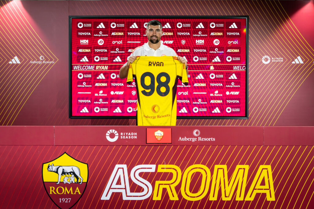AS Roma Unveil New Signing Mathew Ryan