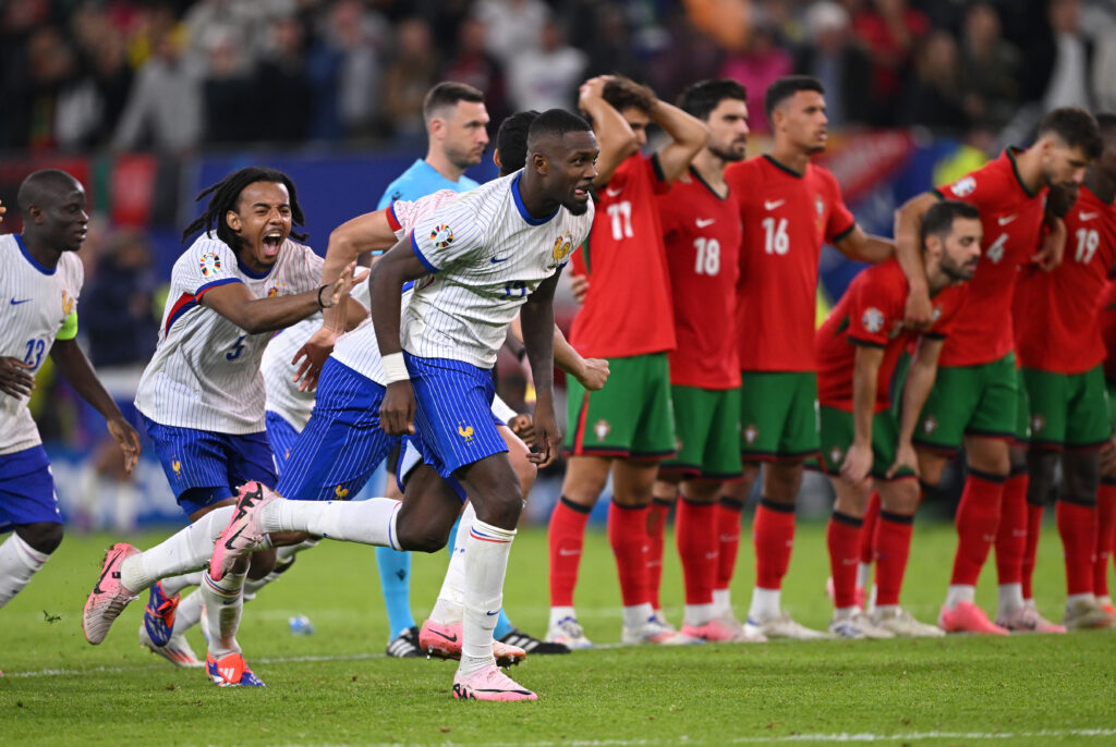 Portogallo eliminati ai rigori dalla Francia nei quarti di finale di Euro 2024 (Foto di Stu Forster/Getty Images)