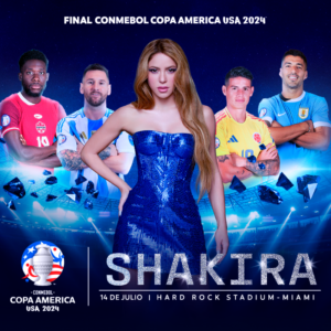 Copa América, Shakira si esibirà durante il primo tempo di Argentina-Colombia