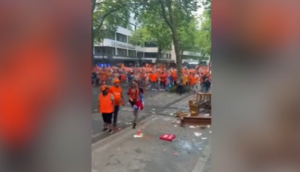 Tifosi olandesi attaccano sostenitori inglesi in un bar di Dortmund prima della semifinale di Euro 2024 tra Olanda e Inghilterra - Foto da Marca