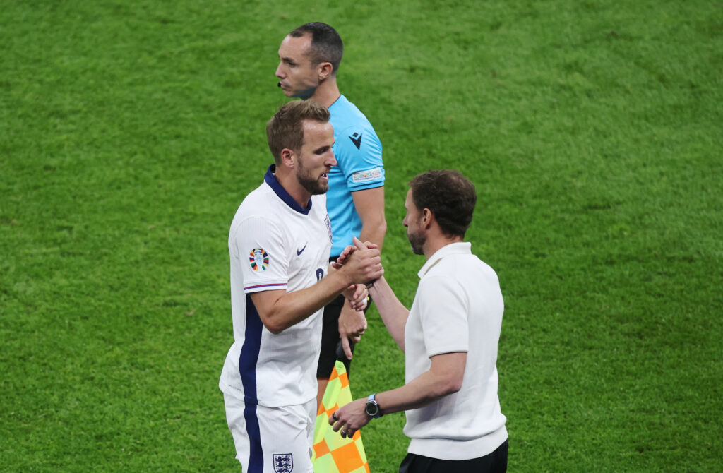 Harry Kane e Gareth Southgate
