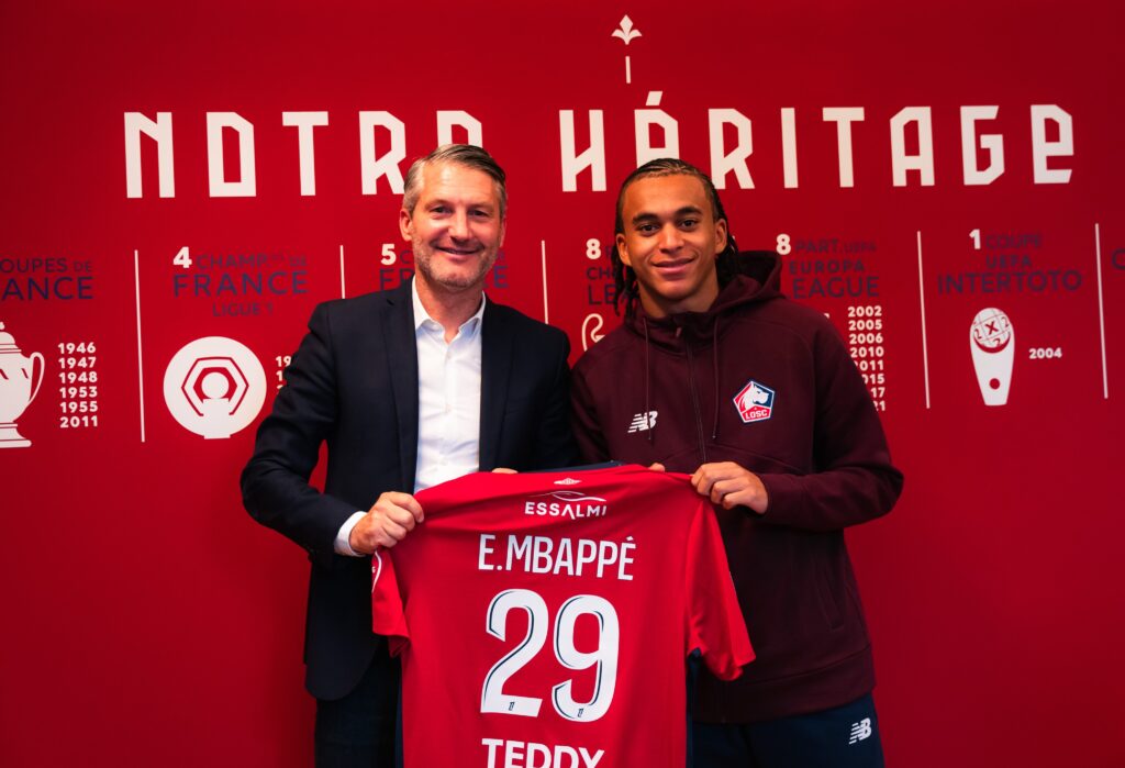 Ethan Mbappé al Lille