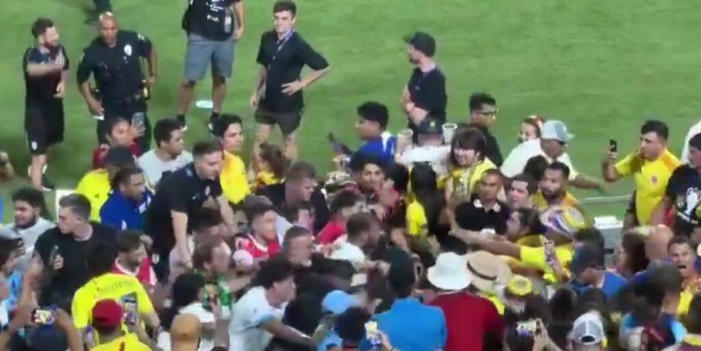 Scontri Colombia-Uruguay