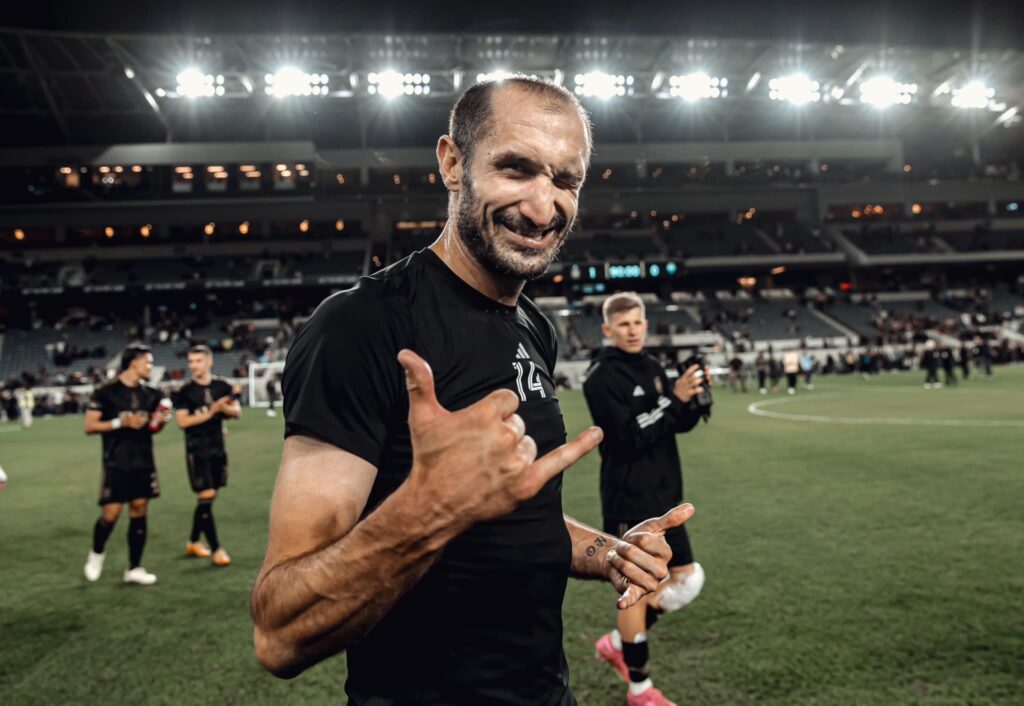 Giorgio Chiellini, ex difensore di Juventus e Los Angeles FC