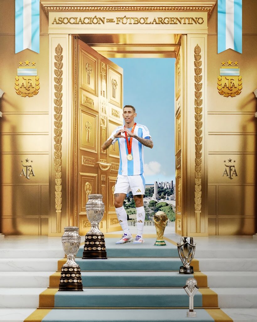 Argentina, Di María: "Era scritto, sognavo di vincere e di ritirarmi così"