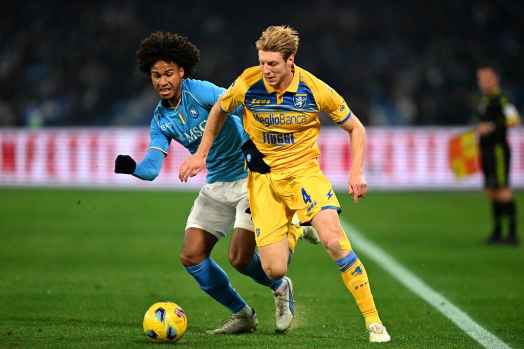 SSC Napoli v Frosinone Calcio: Round of 16 - Coppa Italia