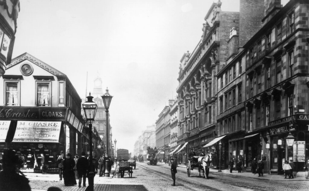 Glasgow nel 1895 - Ph Getty Images