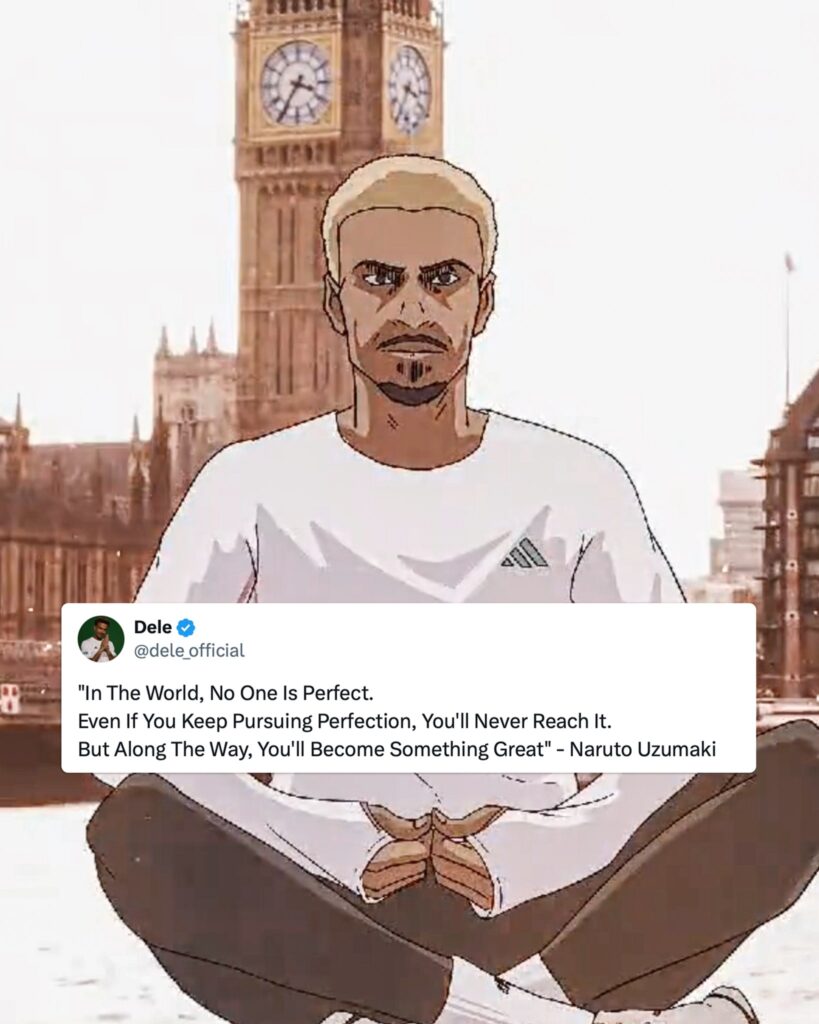 Dele Alli ricorre a Naruto per offrirsi sul mercato: "Nessuno è perfetto"