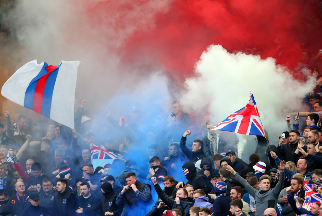 I tifosi dei Glasgow Rangers - Ph Getty Images