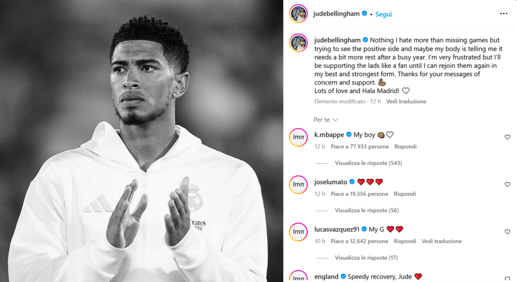 Screenshot 2024-08-24 at 10-49-15 Jude Bellingham (@judebellingham) • Foto e video di Instagram