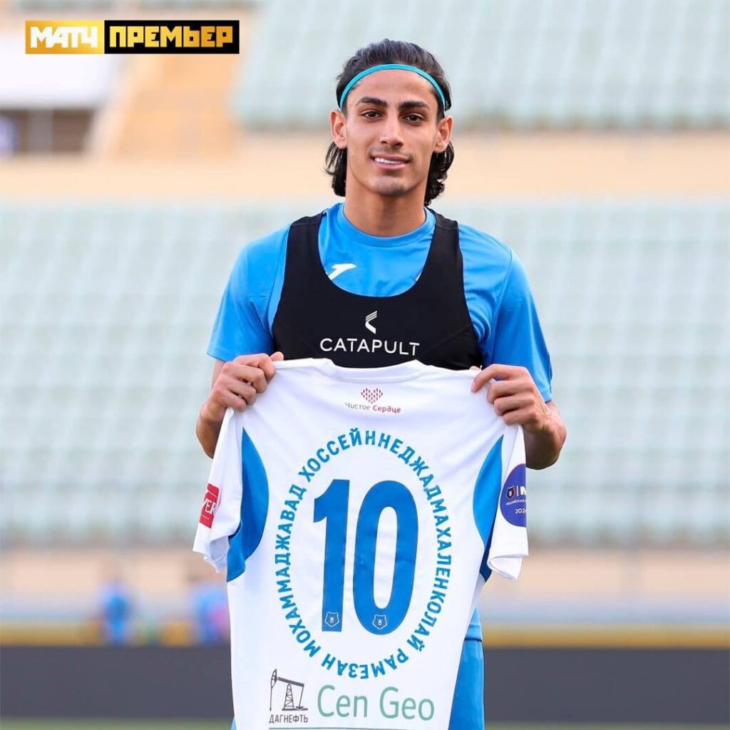 Nome lungo? Ecco la soluzione sulla maglia della Dinamo Makhachkala