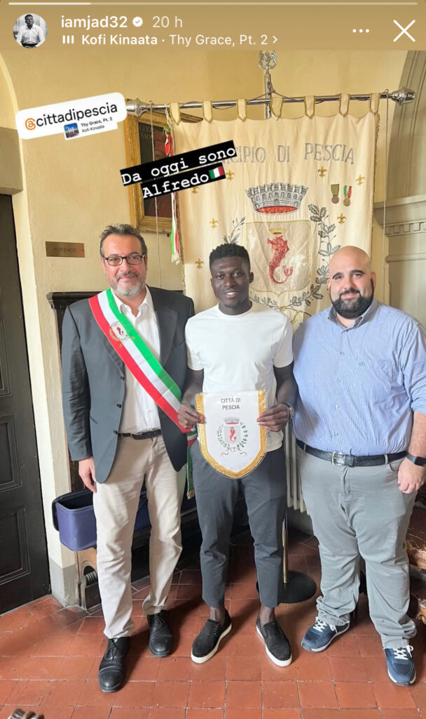 Venezia, Duncan diventa cittadino italiano: "Ora sono Alfredo"