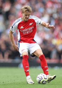 Arsenal, niente North London derby per Odegaard: tre settimane di stop