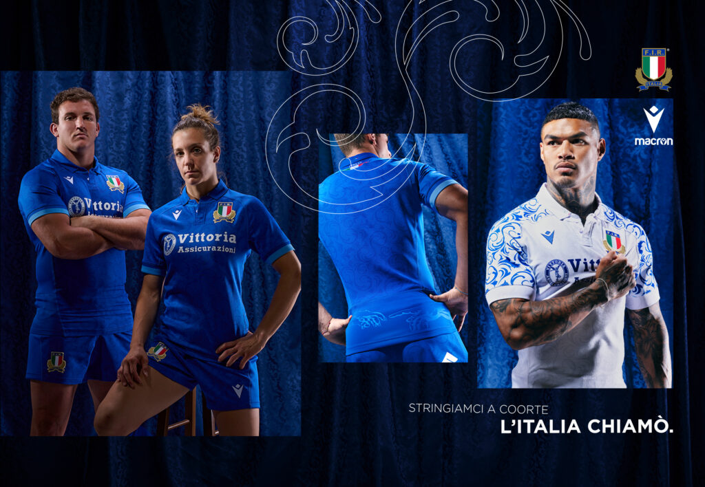 Rugby, ecco la nuova maglia dell'Italia: c'è Michelangelo sul posteriore
