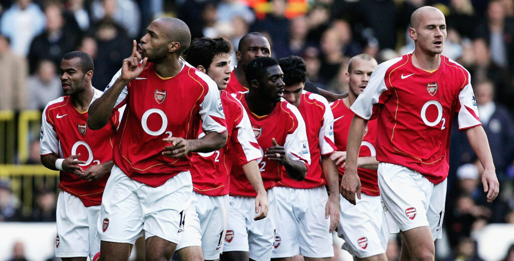 Arsenal Campione d'Inghilterra 2004