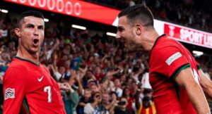 Esultanza Cristiano Ronaldo