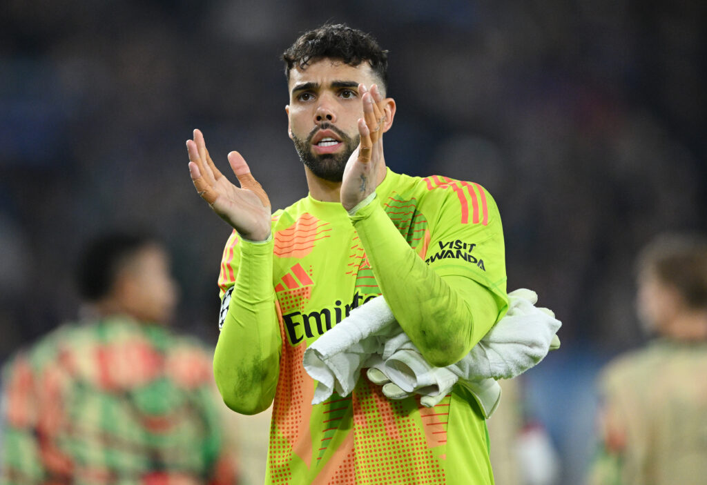 David Raya ha parato il rigore a Retegui