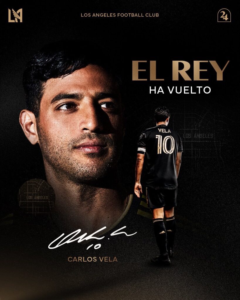 Los Angeles FC, ufficiale il ritorno di Carlos Vela dopo il derby perso
