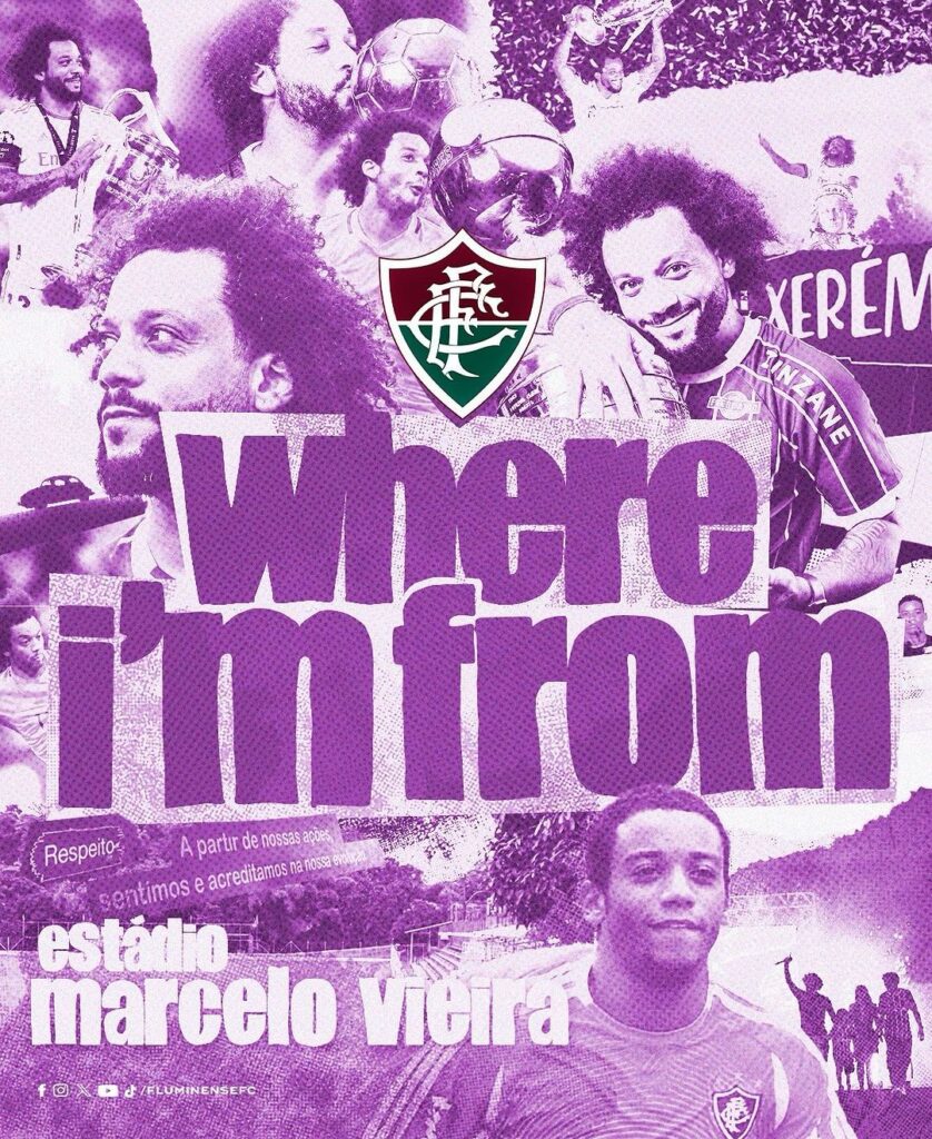 Il Fluminense intitola lo stadio delle rappresentative giovanili a Marcelo