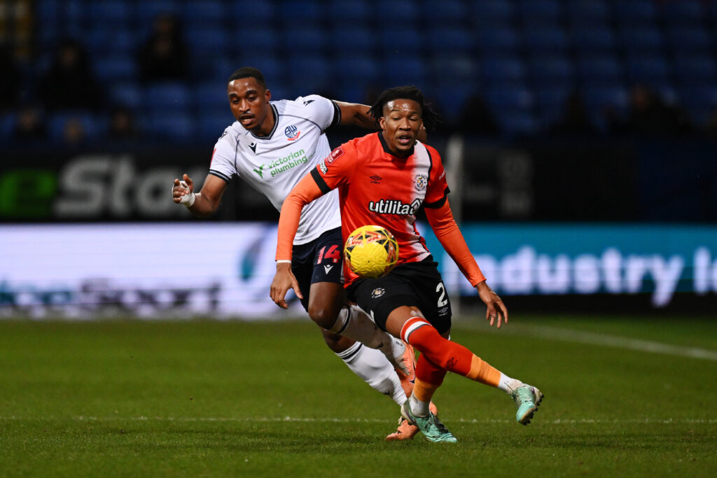 Bolton Wanderers v Luton Town - Emirates FA Cup Third Round Replay