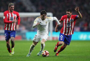 Koke: "Il derby? Speriamo di non avere più 48 ore di riposo in meno”