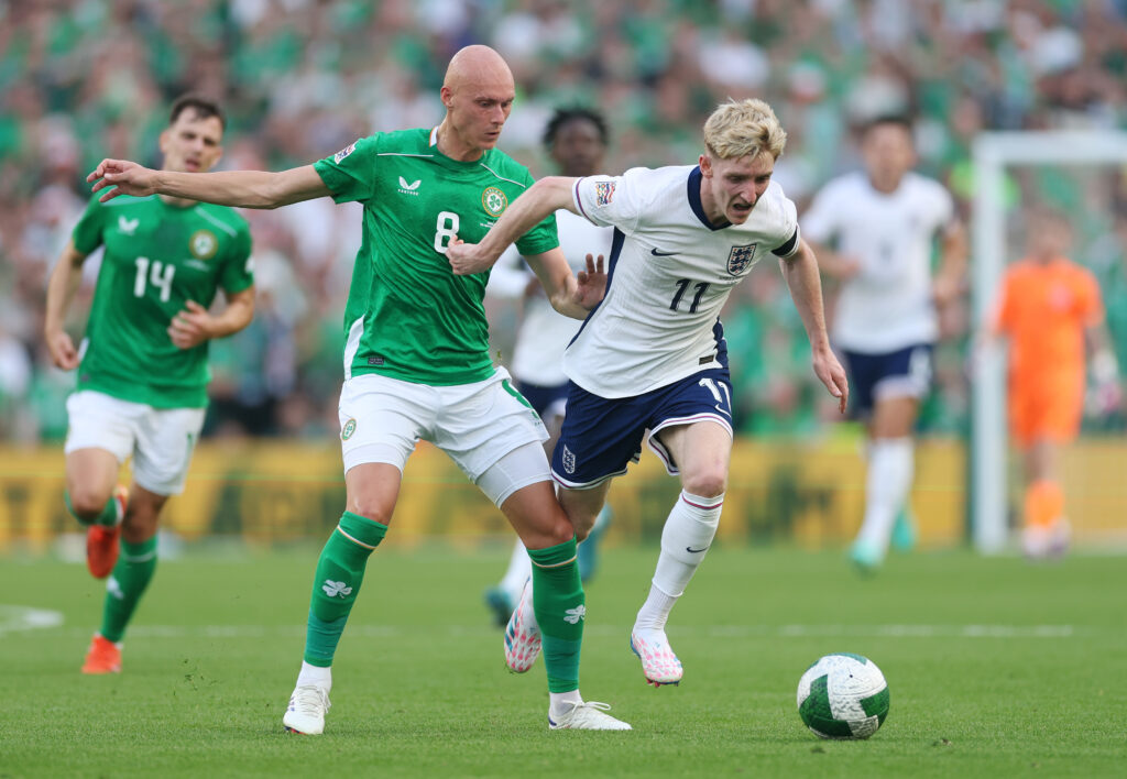 Republic of Ireland v England - UEFA Nations League 2024/25 League B Group B2