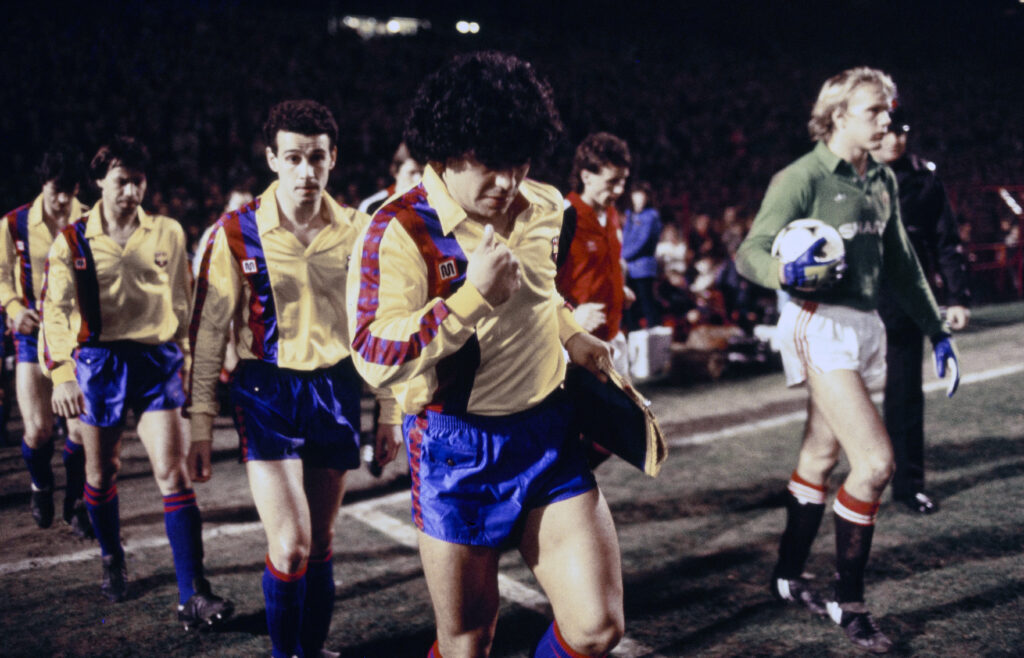 Diego Maradona Barcelona 1984