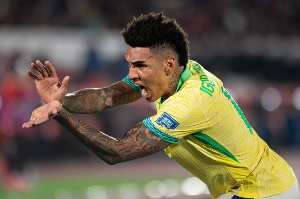 Igor Jesus, calciatore del Botafogo e della Nazionale brasiliana