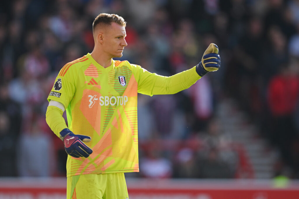 Bernd Leno del Fulham