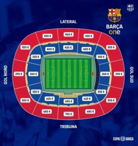 Prezzi Camp Nou
