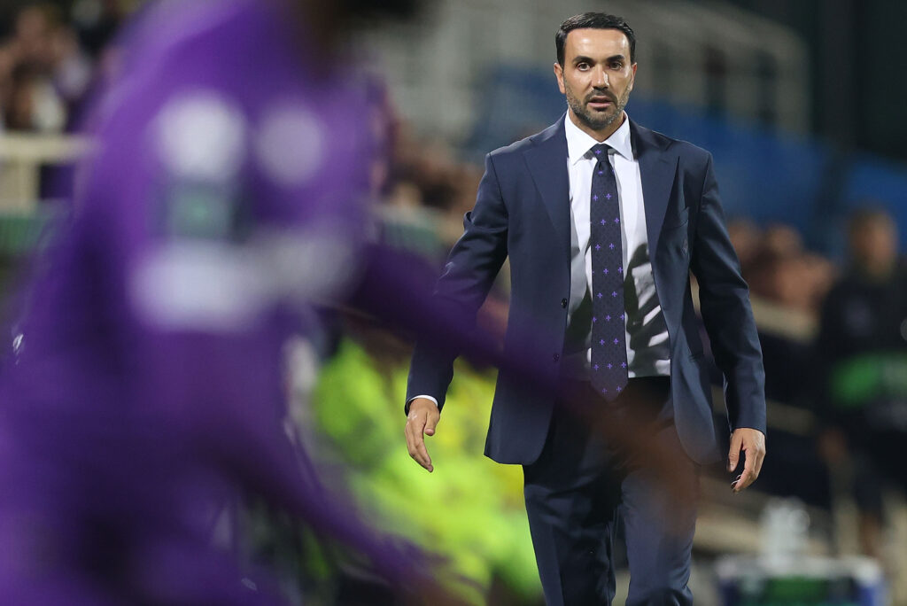 Raffaele Palladino allenatore della Fiorentina