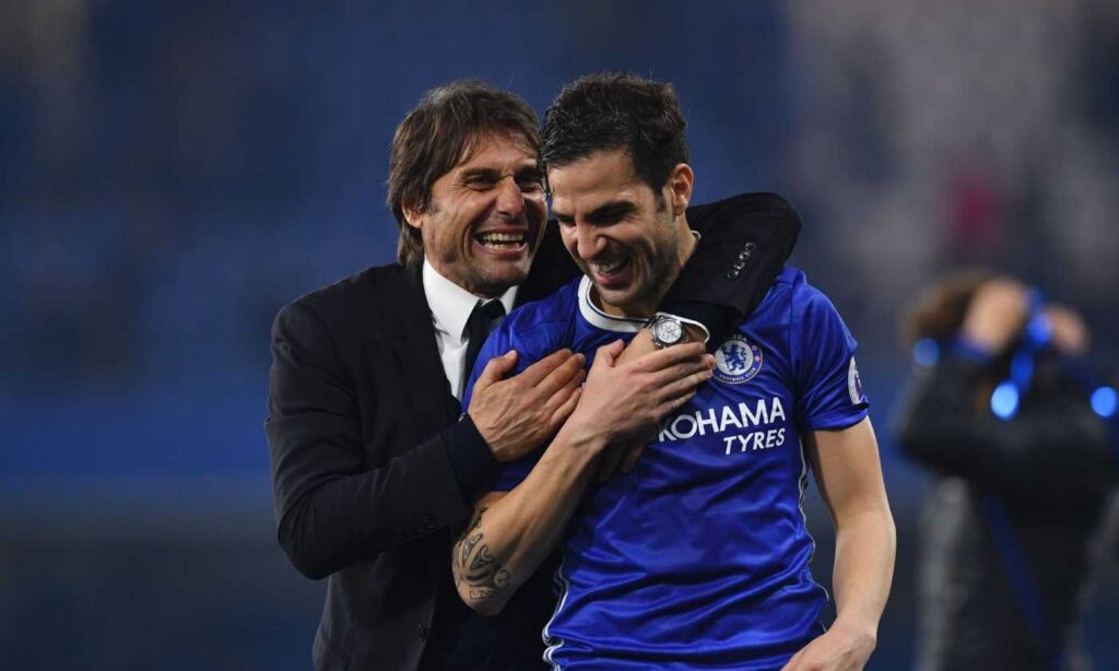 Conte e Fabregas al Chelsea