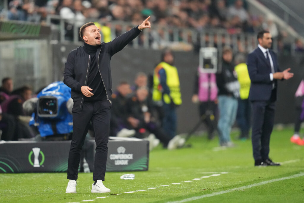 FC St. Gallen 1879 v ACF Fiorentina - UEFA Conference League 2024/25 League Phase MD2