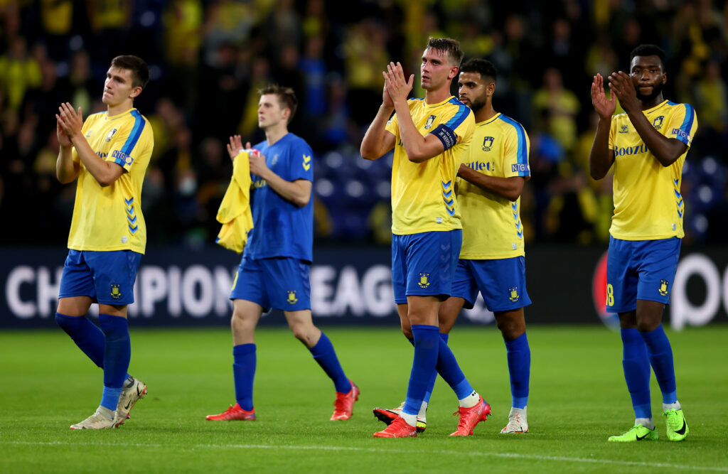Brondby IF v FC Red Bull Salzburg - UEFA Champions League: Play-Offs Leg Two