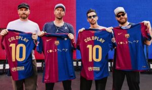 Clasico, il nuovo album dei Coldplay sulla maglia del Barcellona