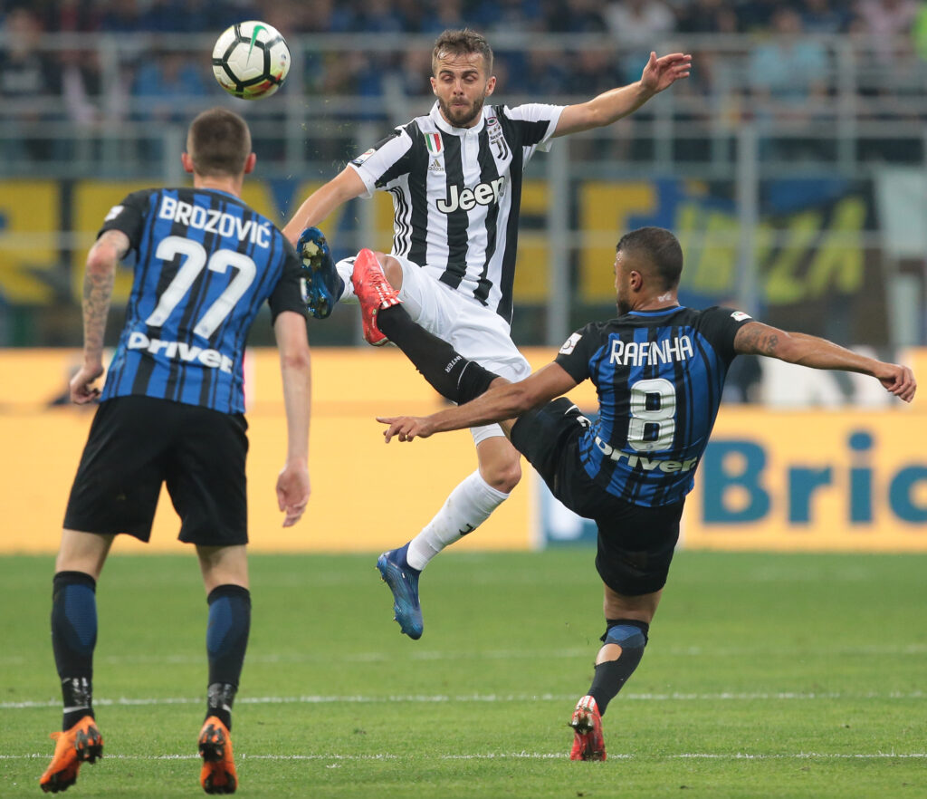 Inter-Juventus, Pjanic e Rafinha