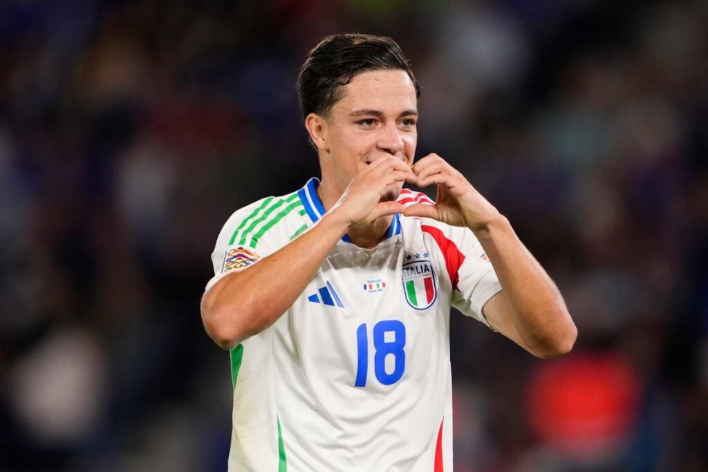 Raspadori in Nazionale