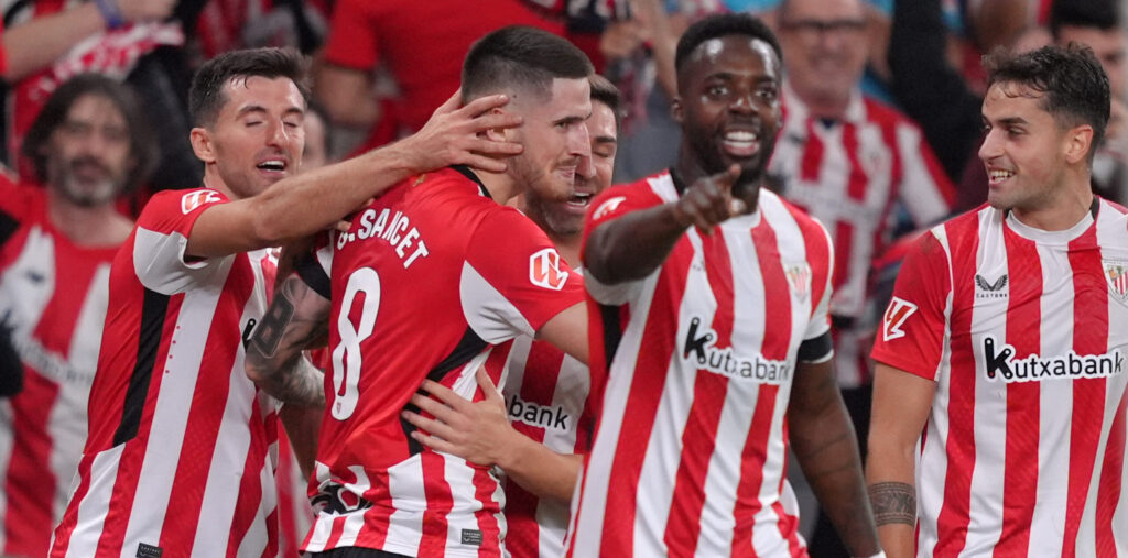 Esultanza Athletic Bilbao