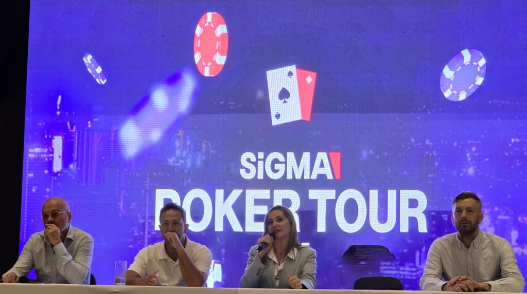 Conferenza stampa Sigma Poker Tour a La Valletta, Malta