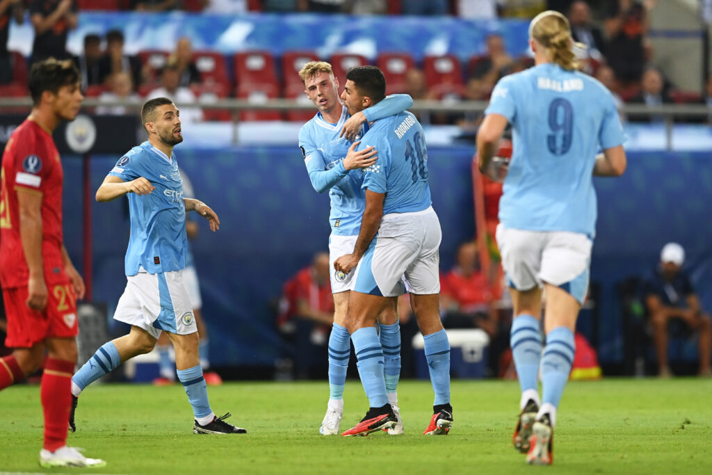 Manchester City FC v Sevilla FC - UEFA Super Cup 2023