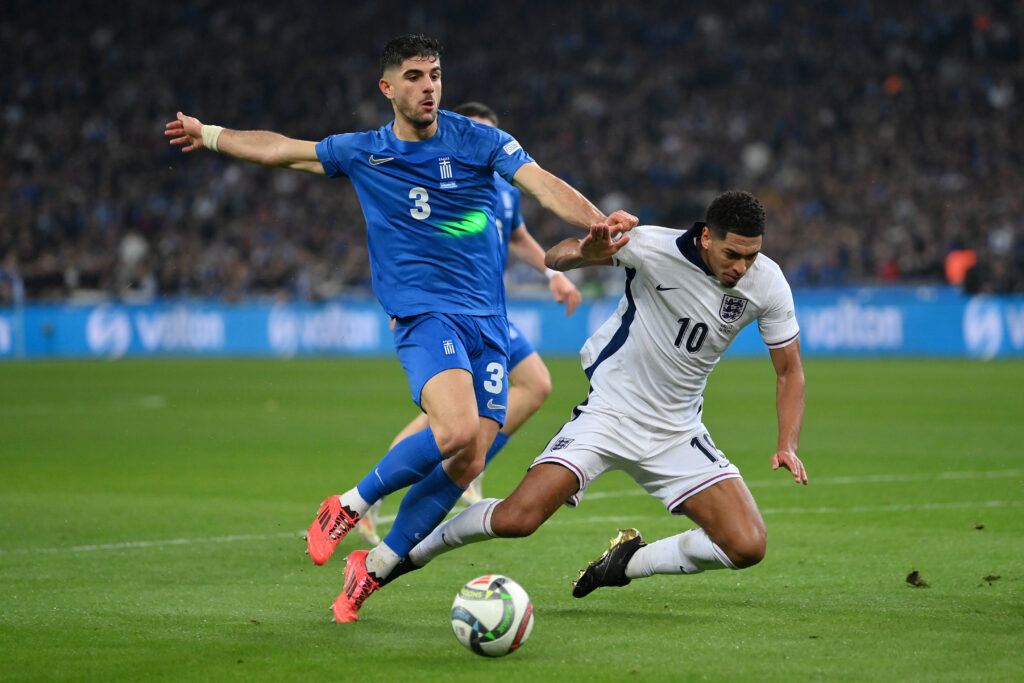 Greece v England - UEFA Nations League 2024/25 League B Group B2